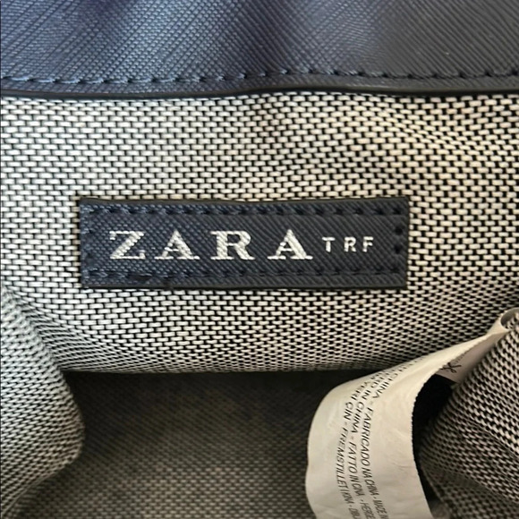 Zara Black and Pink Satchel with Structured Design - Picture 9 of 10